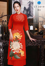 Load image into Gallery viewer, 01 Set - Ao Dai - Traditional Vietnamese Long Dress Collections with Pants - Silk 3D - All Size
