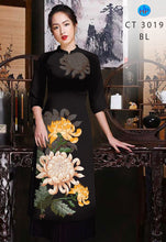 Load image into Gallery viewer, 01 Set - Ao Dai - Traditional Vietnamese Long Dress Collections with Pants - Silk 3D - All Size