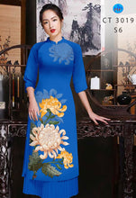 Load image into Gallery viewer, 01 Set - Ao Dai - Trdditional Vietnamese Long Dress Collections with Pants - Silk 3D - All Size