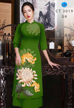 Load image into Gallery viewer, 01 Set - Ao Dai - Traditional Vietnamese Long Dress Collections with Pants - Silk 3D - All Size