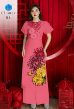 Load image into Gallery viewer, 01 Set - Ao Dai - Traditional Vietnamese Long Dress Collections with Pants - Silk 3D - All Size