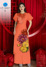 Load image into Gallery viewer, 01 Set - Ao Dai - Traditional Vietnamese Long Dress Collections with Pants - Silk 3D - All Size