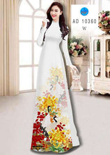 Load image into Gallery viewer, 01 Set - Ao Dai - Traditional Vietnamese Long Dress Collections with Pants - Silk 3D - All Size
