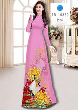 Load image into Gallery viewer, 01 Set - Ao Dai - Traditional Vietnamese Long Dress Collections with Pants - Silk 3D - All Size