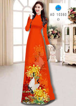 Load image into Gallery viewer, 01 Set - Ao Dai - Traditional Vietnamese Long Dress Collections with Pants - Silk 3D - All Size