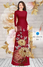Load image into Gallery viewer, 01 Set - Ao Dai - Traditional Vietnamese Long Dress Collections with Pants - Silk 3D - All Size