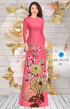 Load image into Gallery viewer, 01 Set - Ao Dai - Traditional Vietnamese Long Dress Collections with Pants - Silk 3D - All Size