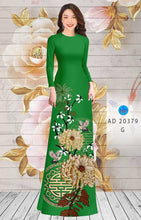 Load image into Gallery viewer, 01 Set - Ao Dai - Traditional Vietnamese Long Dress Collections with Pants - Silk 3D - All Size