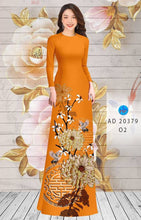 Load image into Gallery viewer, 01 Set - Ao Dai - Traditional Vietnamese Long Dress Collections with Pants - Silk 3D - All Size