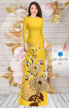Load image into Gallery viewer, 01 Set - Ao Dai - Traditional Vietnamese Long Dress Collections with Pants - Silk 3D - All Size