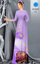 Load image into Gallery viewer, 1 Set - Ao Dai - Traditional Vietnamese Long Dress Collections with Pants - Silk 3D - All Size