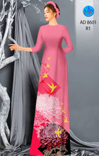 Load image into Gallery viewer, 1 Set - Ao Dai - Traditional Vietnamese Long Dress Collections with Pants - Silk 3D - All Size