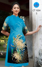 Load image into Gallery viewer, 1 Set - Ao Dai - Traditional Vietnamese Long Dress Collections with Pants - Silk 3D - All Size