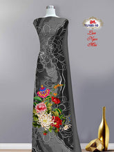 Load image into Gallery viewer, 1 Set - Ao Dai - Traditional Vietnamese Long Dress Collections with Pants - Silk 3D - All Size - Hoa Cuc