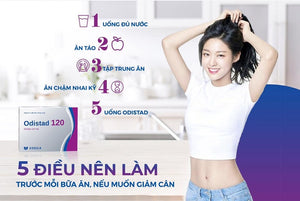01 Box - USE  14 Days - Odistad 120mg giảm cân an toàn hiệu quả