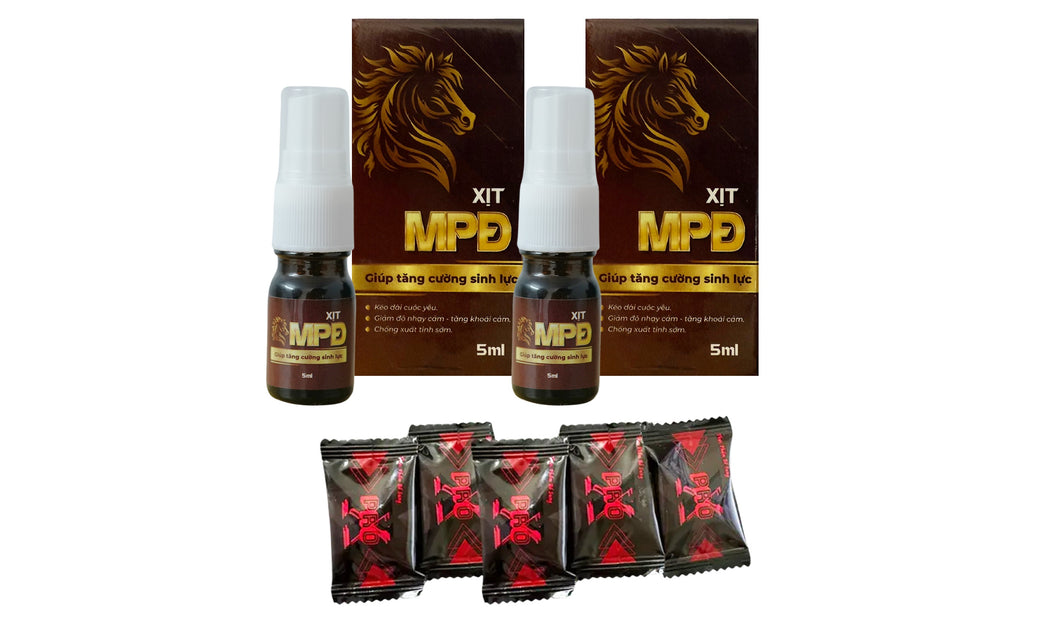 Combo 2 Xịt MPĐ 5ml - Ma  Phuc Dan hỗ trợ tăng khả năng tình dục cho nam giới
