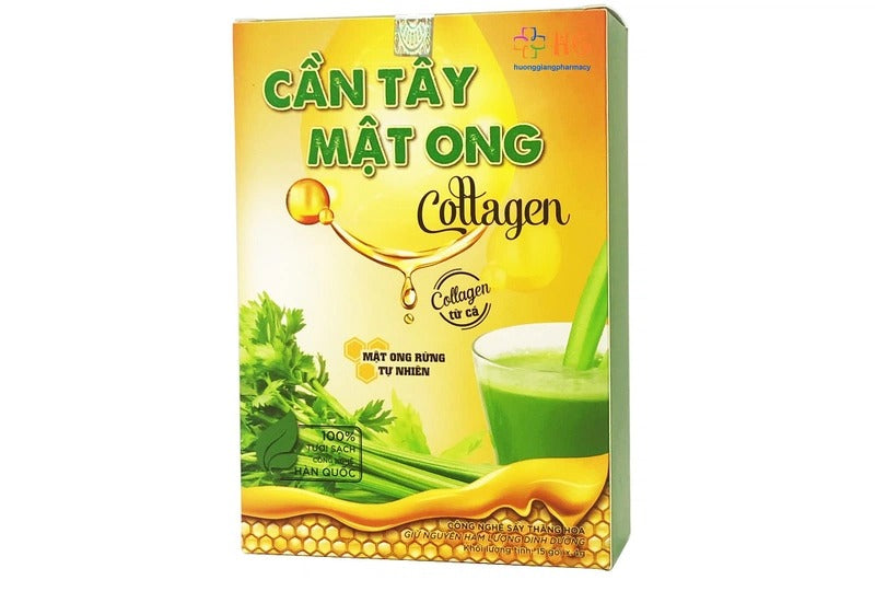02 Boxs- Bột cần tây mật ong Motree giảm cân nhanh cấp tốc an toàn detox giảm béo không phải thuốc giảm cân