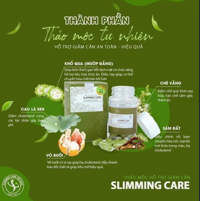 1x Slimming care X3 OFFER 1x Detox Gao luc– Herbal weight loss Type 2