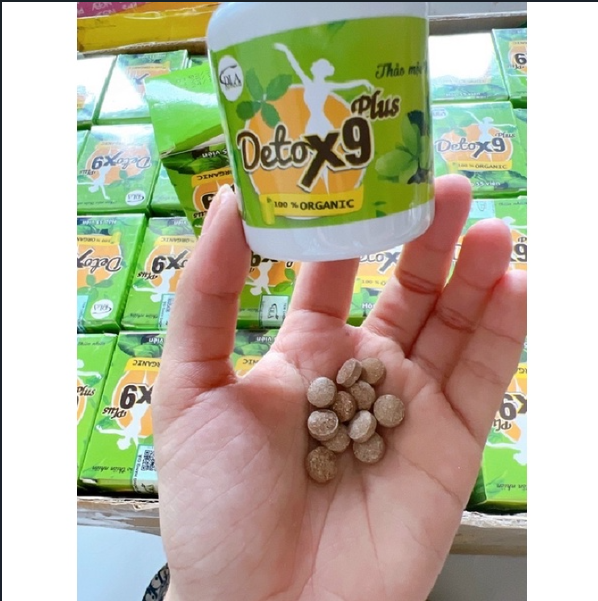 2 Boxes x Giam can Detox x9 Plus – 100% Herbal weight loss