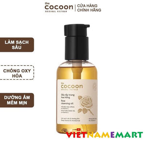 Cocoon Rose Cleansing Oil Deep Cleanse And Moisturize 140ml (4.7 fl oz)