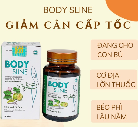 1x Giam can Body Sline Tea weight loss with 100% natural herbs Free ship