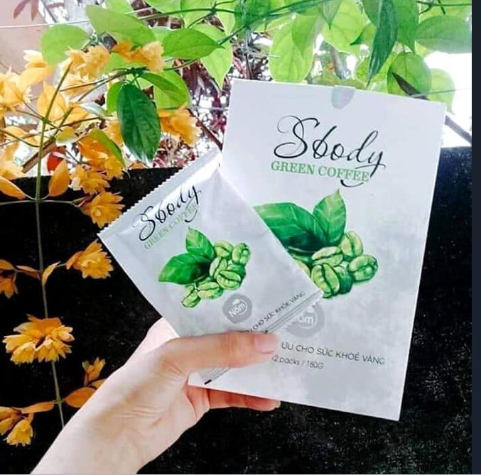 1x Giam can Nam Sbody Green Coffee – Herbal weight loss