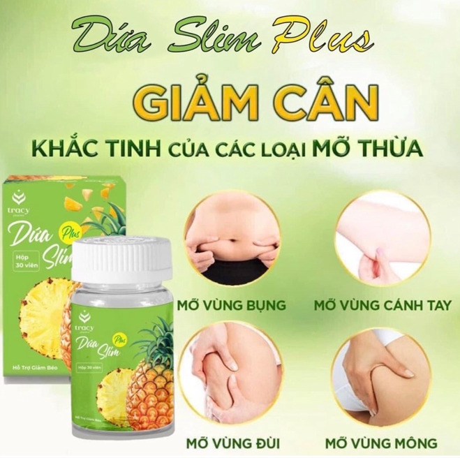 1x Giam can Dua Slim Plus – Weight loss 100% herbal