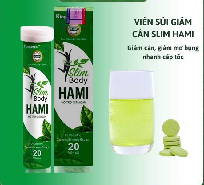 1x Giam can Slim Body Hamii– Weight loss 100% herbal