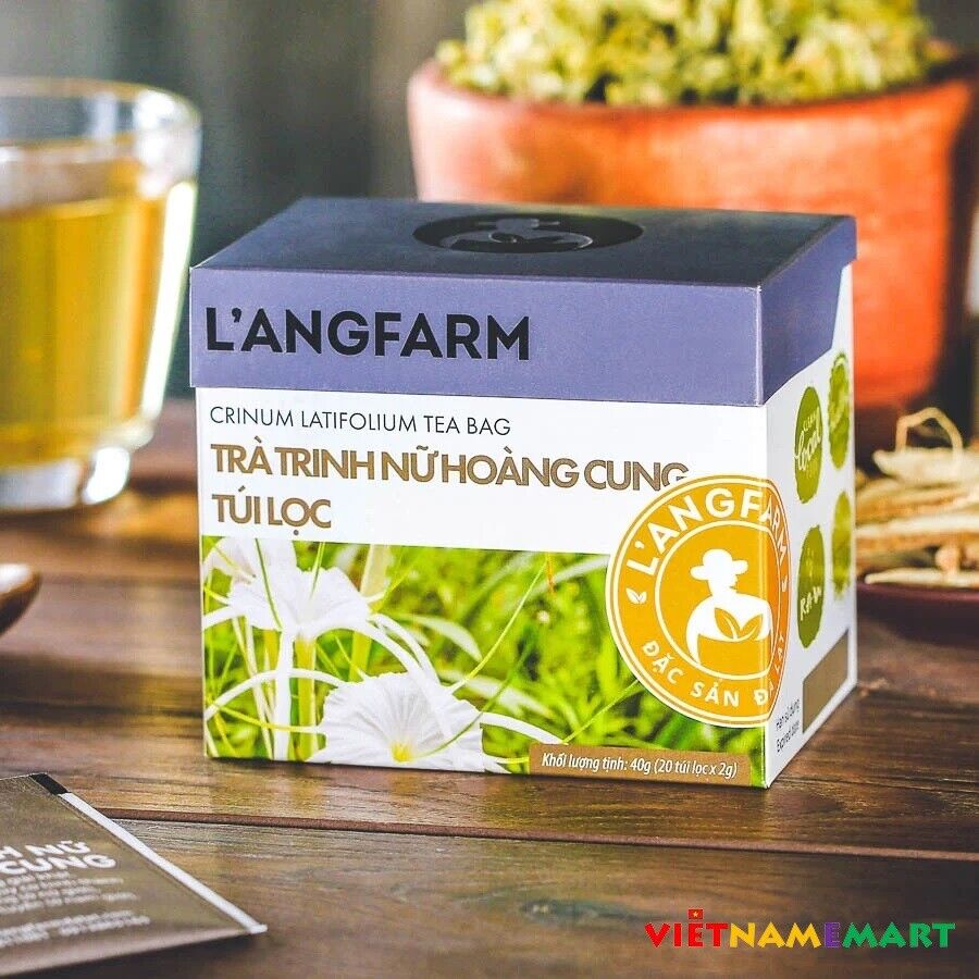 02 Boxes CRINUM LATIFOLIUM TEA, TRA TRINH NU HOANG CUNG from L'angfarm - Da Lat