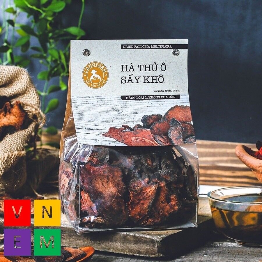 450G Dried Fo-ti, Ha Thu O Say Kho Langfarm, Good for health