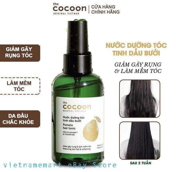 02 Boxes Pomelo Grapefruit Oil Hair Tonic. Vegan Scalp Serum Treatment for Thinning, Damaged & Breakage Hair | Soften, Reduce Hair Loss & Promote Hair Growth | 4.73 fl oz