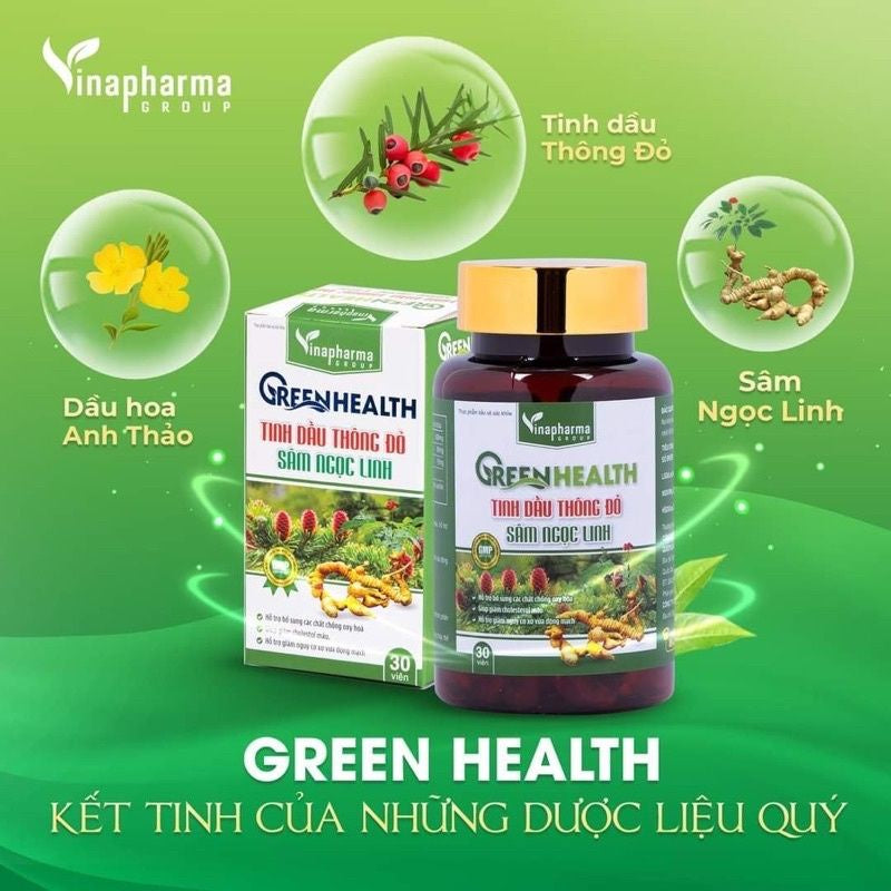 Tinh dầu thông đỏ sâm ngọc linh - Vinapharma