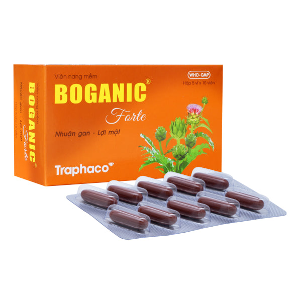 02 Boxes of 100/Box Viên Uống BOGANIC - Giải Độc, Mát Gan, Giảm Ngứa
