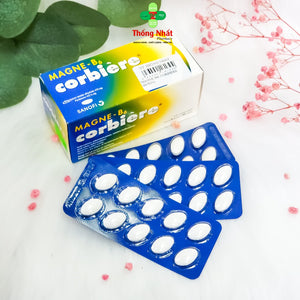Giảm căng thẳng, rối loạn giấc ngủ Sanofi Magne B6 Corbiere hộp 50 viên