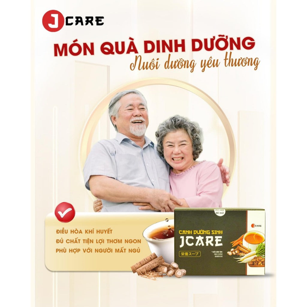 Combo 2 Hộp. - Canh Dưỡng Sinh Jcare, Canh Dưỡng Sinh Nhật Bản,Thượng Hang, Canh Hoà Tan Tốt Cho Sức Khoẻ,