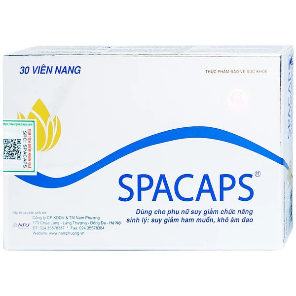 Viên uống Spacaps IMC dùng cho phụ nữ suy giảm chức năng sinh lý (30 viên)
