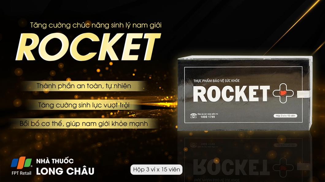 Viên uống Rocket Sao Thái Dương giúp bổ thận dương, tăng cường sinh lực (45 viên)