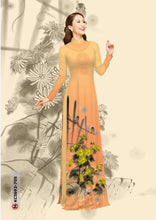 Load image into Gallery viewer, 01 Set - Ao Dai - Traditional Vietnamese Long Dress Collections with Pants - Silk 3D - All Size
