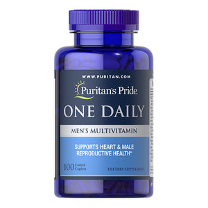 Thực Phẩm Chức Năng - Tăng Cường Sức Khỏe Cho Nam Giới Vitamin Và Khoáng Chất Puritan'S Pride One Daily Men'S Multivitamin (100 Viên)