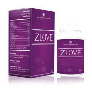 50 Tablets - 100% Herbal Zlove - Vien Uong ZLOVE