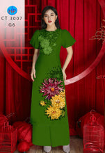 Load image into Gallery viewer, 01 Set - Ao Dai - Traditional Vietnamese Long Dress Collections with Pants - Silk 3D - All Size
