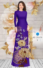 Load image into Gallery viewer, 01 Set - Ao Dai - Traditional Vietnamese Long Dress Collections with Pants - Silk 3D - All Size
