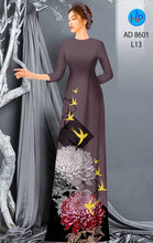 Load image into Gallery viewer, 01 Set - Ao Dai - Traditional Vietnamese Long Dress Collections with Pants - Silk 3D - All Size
