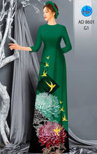 Load image into Gallery viewer, 01 Set - Ao Dai - Traditional Vietnamese Long Dress Collections with Pants - Silk 3D - All Size
