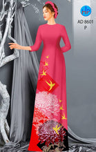 Load image into Gallery viewer, 01 Set - Ao Dai - Traditional Vietnamese Long Dress Collections with Pants - Silk 3D - All Size
