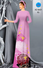 Load image into Gallery viewer, 01 Set - Ao Dai - Traditional Vietnamese Long Dress Collections with Pants - Silk 3D - All Size
