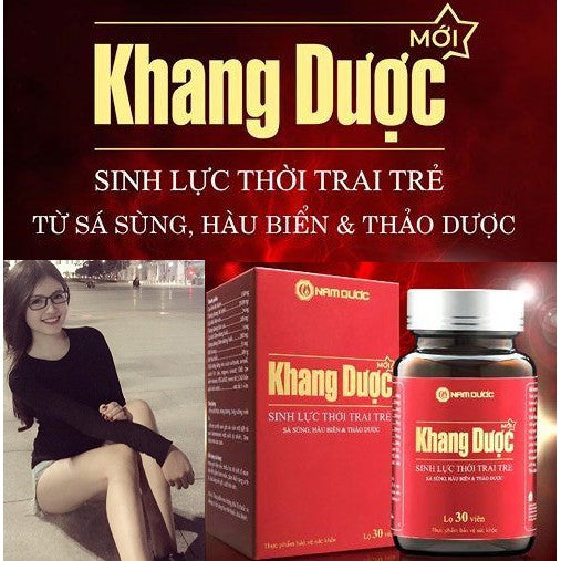 02 Boxes - Khang Dược - Hỗ trợ tăng cường sinh lý nam