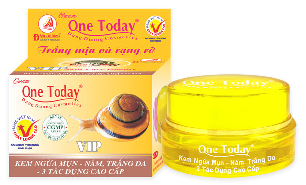 15gram * KEM NGỪA MỤN - NÁM, TRẮNG DA - 3 TÁC DỤNG CAO CẤP - MỸ PHẨM ONE TODAY * s