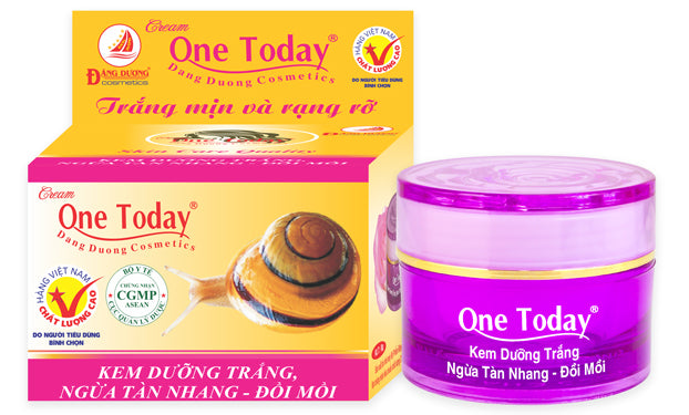 02 Boxs -KEM DƯỠNG TRẮNG, NGỪA TÀN NHANG - ĐỒI MỒI  * 8Gram - MỸ PHẨM ONE TODAY