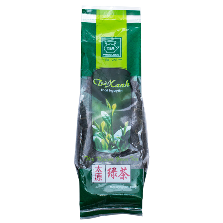 02Packs* 100Gram - Trà Xanh Thái Nguyên Phúc Long